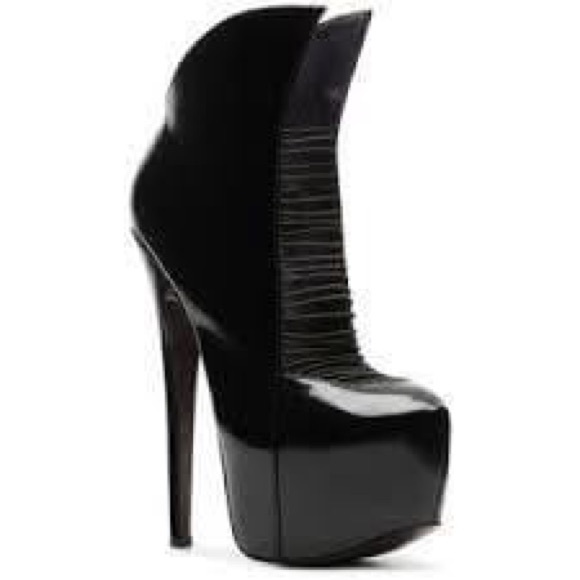 London Trash Crime Goth/ Steampunk Heels - Picture 8 of 8